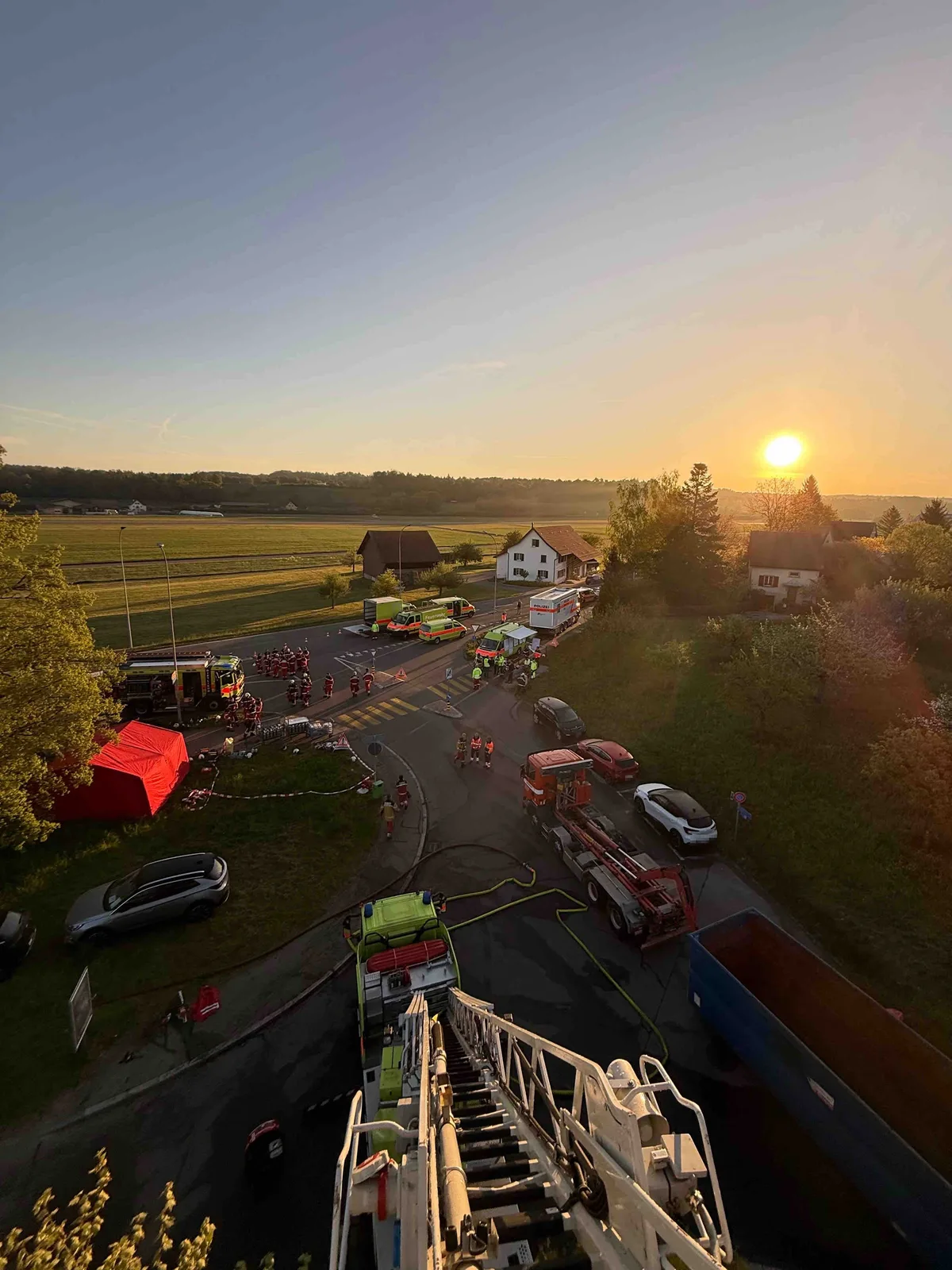 Brandfälle in der Region.